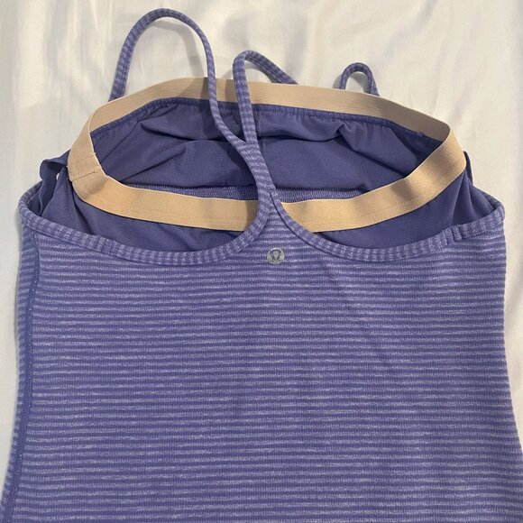 Lululemon Women's Exercise Tank Top, Size 6, Blue and Gray - Picture 5 of 11